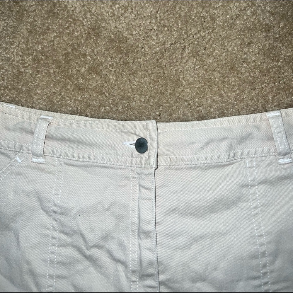 Talbots Kids White / Cream Bermuda shorts size 20 - Picture 4 of 12